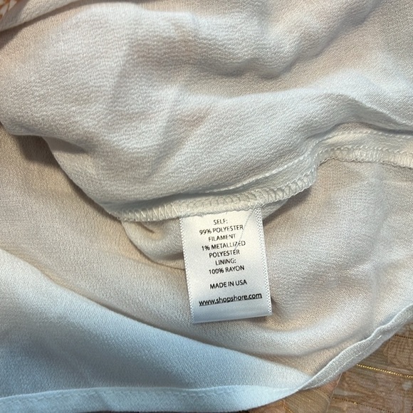 Shore, Lux Gold Threaded,Completely Lined Dress, Absolutely Gorgeous, Size XS - Picture 11 of 12